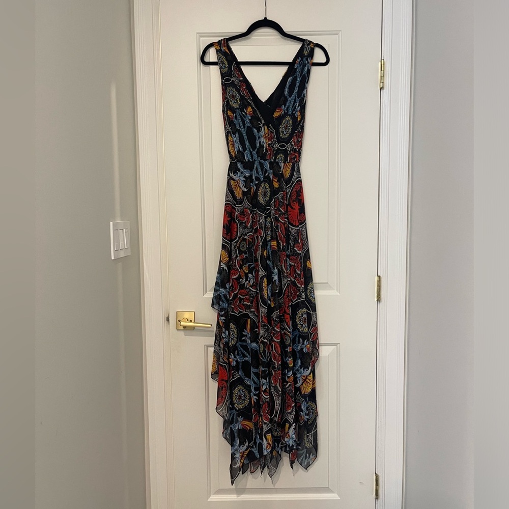 Alice + Olivia Kora Floral Maxi Dress Size 4